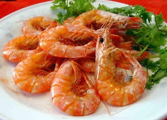 美味的南美白對(duì)蝦